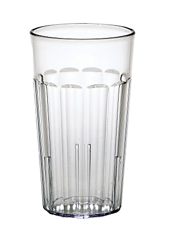 Cambro Newport Styrene Tumblers, 12 Oz, Clear, Pack Of 36 Tumblers