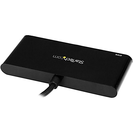StarTech.com 4 Port USB C Hub with 4x USB Type-A USB 3.0 SuperSpeed 5Gbps - 60W Power Delivery Passthrough - Portable C to A Adapter Hub hub - USB Type-C host to 4x USB-A - 4-Port USB C Hub with Power Delivery 2.0 up to 60W