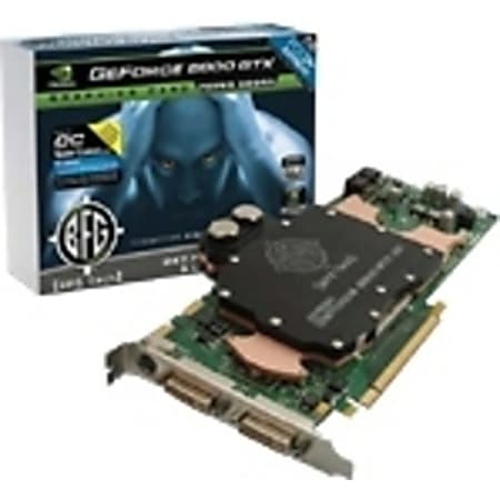 BFG GeForce 8800 GTX OC Water Cooled Edition - graphics adapter - GF 8800 GTX - 768 MB
