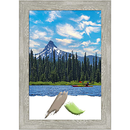 Amanti Art Dove Graywash Picture Frame, 30" x