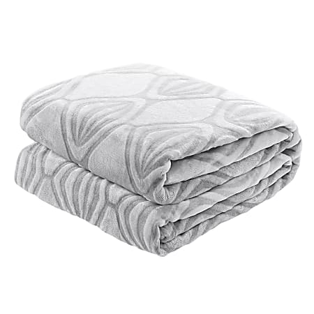Better homes and gardens silver geo diamonds blanket store