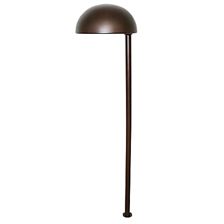 Luminance LED Rodeo Path Light, 12V, 4 Watts, 2700K, Solid Brass, Foundry Bronze