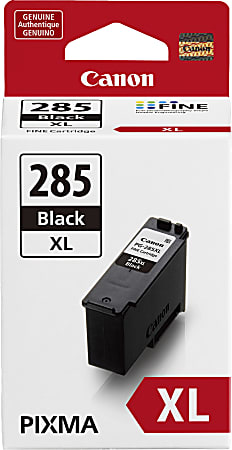 Canon PG-285 Black Ink Cartridge, PG-285XL AMR, High Yield, (6196C001)