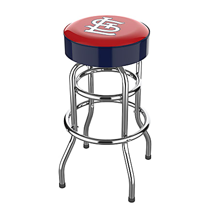 Imperial MLB Backless Swivel Bar Stool, St. Louis Cardinals