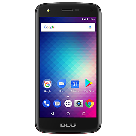 BLU C5 C010Q Cell Phone, Black, PBN201349