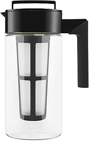 Portable Cold Brew Coffee Maker 34oz Asobu Black