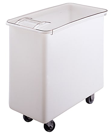 Cambro Flat-Top Ingredient Bin, 34 Gallons, 29"H x 15-1/4"W x 29-1/2"D, White