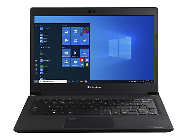 Dynabook Toshiba Tecra A30-G - Intel Celeron 5205U / 1.9 GHz - Win 10 Pro Education - UHD Graphics - 4 GB RAM - 128 GB SSD NVMe - 13.3" 1920 x 1080 (Full HD) - Wi-Fi 6 - graphite black - kbd: US