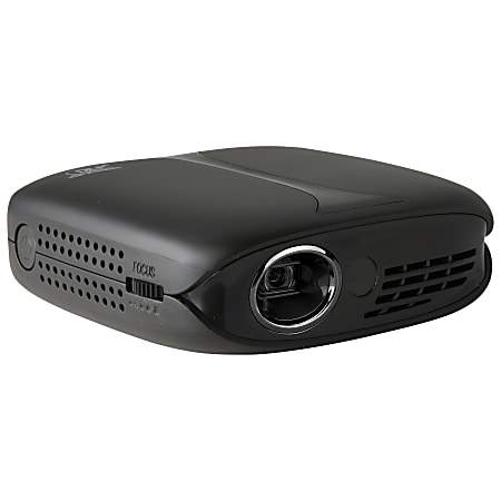 GPX PJ809B - DLP projector - LED - 3D - 1200 lumens - WVGA (854 x 480) - 16:9
