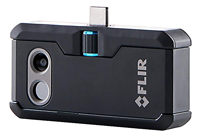 FLIR ONE Pro Thermal Camera For Android USB-C Devices, 2.7"H x 1.3"W x 0.6"D, Black, 435-0007-02