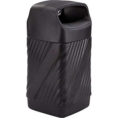 Safco Twist Waste Receptacle - 32 gal Capacity - Removable Lid, Durable, UV Resistant, Fade Resistant - 38 Safco Twist Waste Receptacle - 32 gal Capacity - Removable Lid, Durable, UV Resistant, Fade Resistant - 38