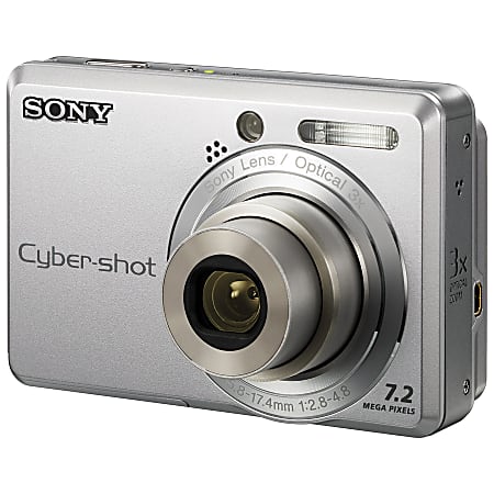 Sony® Cyber-shot® DSC-S730 7.2-Megapixel Digital Camera