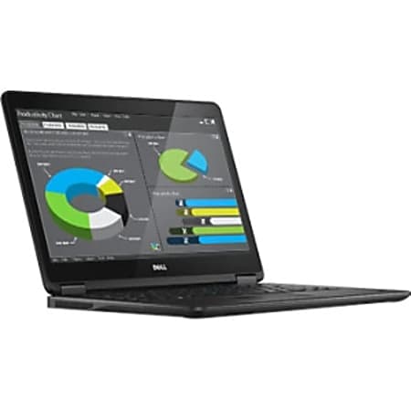 Dell Latitude 12 7000 12 7240 12.5" LCD Ultrabook - Intel Core i7 (4th Gen) i7-4600U Dual-core (2 Core) 2.10 GHz - 8 GB DDR3 SDRAM - 256 GB SSD - Windows 7 Professional 64-bit - 1366 x 768