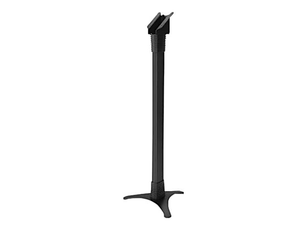 Compulocks VESA Portable Floor Stand - Stand - for LCD display - aluminum - black - floor-standing