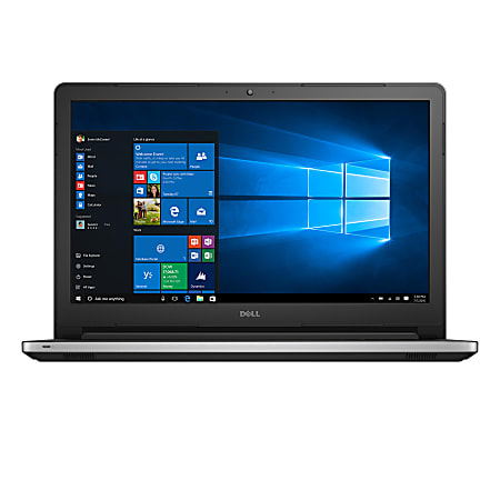 Dell™ Inspiron 15 5000 Series Laptop Computer With 15.6" Touch Screen & 5th Gen Intel® Core™ i7 Processor, Windows® 10 Home, i5558-5719SLV