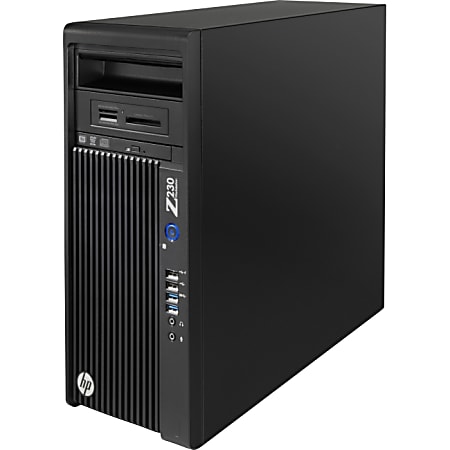 HP Z230 Workstation - 1 x Intel Core i7 i7-4790 Quad-core (4 Core) 3.60 GHz - 16 GB DDR3 SDRAM - 256 GB SSD - Intel HD Graphics 4600 Graphics - Windows 7 Professional 64-bit (English) upgradable to Windows 8.1 Pro - Mini-tower - Jack Black