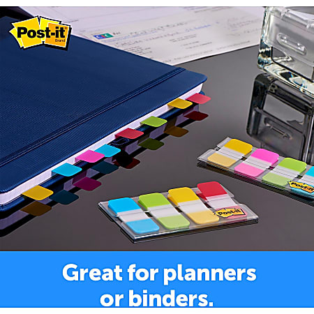Post it Tabs .625 in. x 1.5 in. Pack of 40 Tabs - Office Depot
