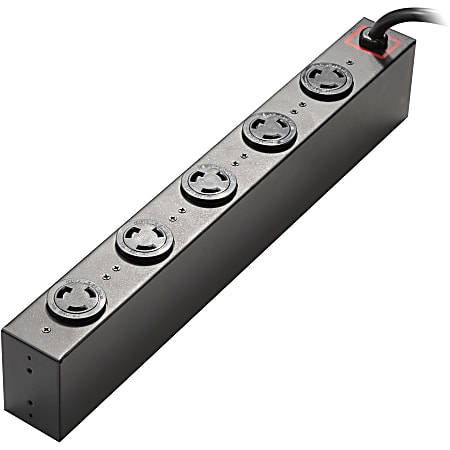 Eaton ePDU FlexPDU EFLXL2000R-PDU1UL 5-Outlets PDU - 5 x NEMA L5-20R - 120 V AC - 1920 W - 1U - Rack Mount