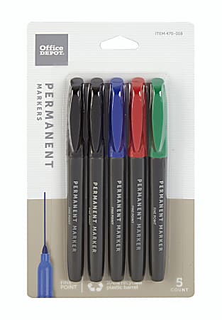 Permanent marker for plastic deals