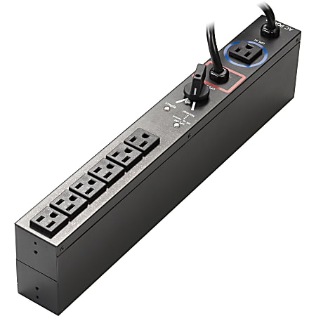 Eaton HotSwap MBP 20 2U - Power distribution unit (rack-mountable) - AC 120 V - 1.92 kW - input: NEMA 5-20 - output connectors: 6 (NEMA 5-15) - 1U