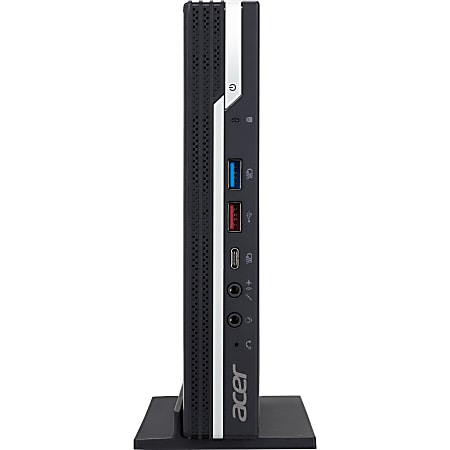 Acer Veriton N4 VN4660G - Compact PC - Core i7 8700T / 2.4 GHz - RAM 8 GB - SSD 256 GB - UHD Graphics 630 - GigE, 802.11ac Wave 2 - WLAN: 802.11a/b/g/n/ac Wave 2, Bluetooth 5.0 - Win 10 Pro 64-bit - monitor: none