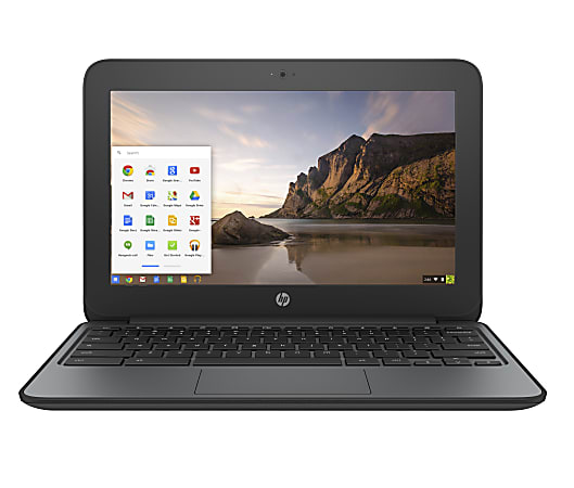 HP Chromebook 11 G4 EE 11.6" Chromebook - 1366 x 768 - Celeron N2840 - 4 GB RAM - 16 GB Flash Memory - Chrome OS - Intel HD Graphics - English Keyboard - Bluetooth - 9.50 Hour Battery Run Time