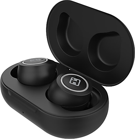 iHome XT-15 True Wireless Bluetooth® In-Ear Earbuds, Black