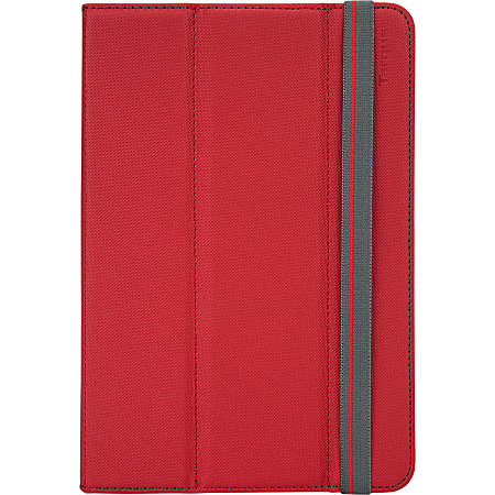 Targus® Universal Fit N' Grip 360° Case, For 7"-8" Tablets, Red