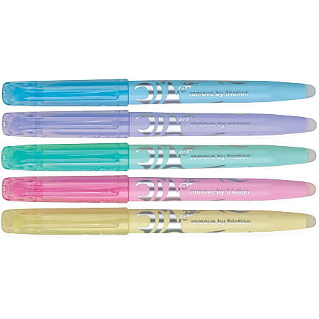 Pilot FriXion Light Pastel Erasable Highlighters, Chisel Tip, Assorted, 8  Count 