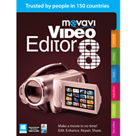 Movavi Video Editor 8 Personal Edition, Download Version