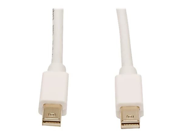 Tripp Lite Mini Displayport To Mini DisplayPort Adapter, 3', White
