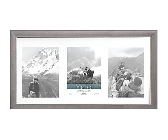 Timeless Frames Metal Frame 10 x 20 With Mat Silver - ODP Business