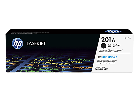 HP 201A Black Toner Cartridge, CF400A