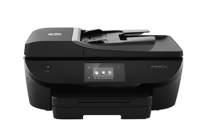 HP Officejet 5740 Wireless Color Inkjet All In One Printer Scanner Copier  And Fax B9S76AB1H - Office Depot