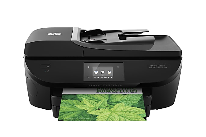 HP Officejet 5740 Wireless Color Inkjet All In One Printer Scanner Copier And Fax B9S76AB1H - Depot