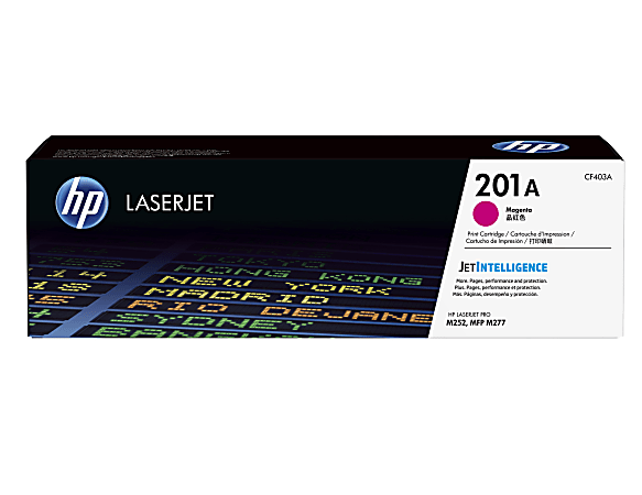 HP 201A Magenta Toner Cartridge, CF403A