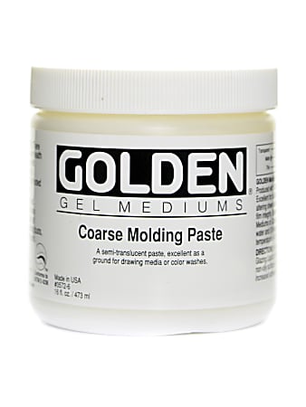 Golden Molding Paste, Coarse, 16 Oz