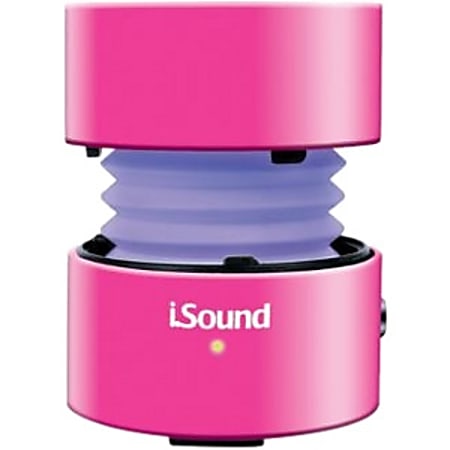 i.Sound ISOUND-5317 Speaker System - Wireless Speaker(s) - Pink
