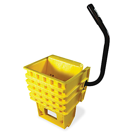 Impact Products Side Press Mop Wringer - 10.9" Width x 9.8" Height x 14.5" Length - 1 Each - Yellow