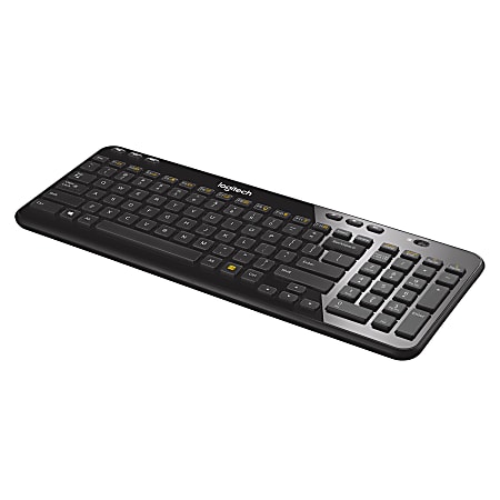 Logitech K360 Wireless Compact Keyboard 004088 - Office Depot