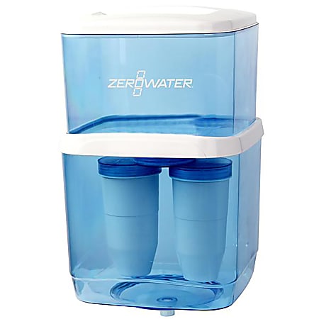 Avanti ZeroWater Water Bottle Kit, 17”H x 11”W x 11”D, Clear Blue