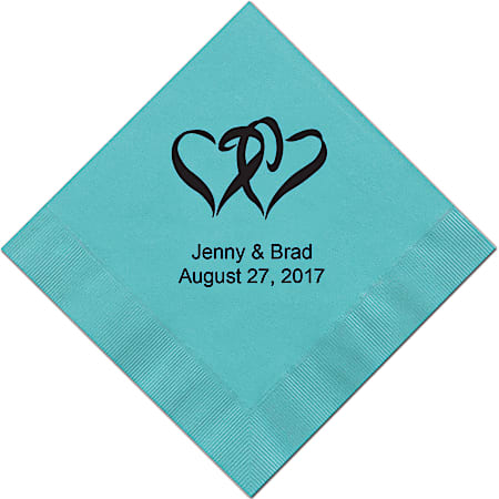 Custom Paper Napkins, 4 3/4" x 4 3/4"