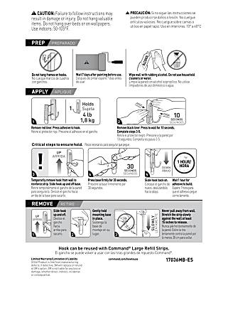 Black command hooks 2025 large