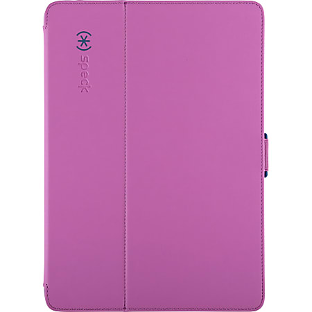 Speck StyleFolio Carrying Case (Folio) iPad Air, iPad Air 2 - Beaming Orchid Purple, Deep Sea Blue - Impact Resistant, Drop Resistant, Scratch Resistant, Spill Resistant, Bump Resistant, Temperature Resistant, Crack Resistant, Chemical Resistant