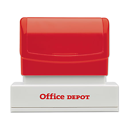Custom Office Depot Brand Pre Inked Notary Stamp 1 5 16