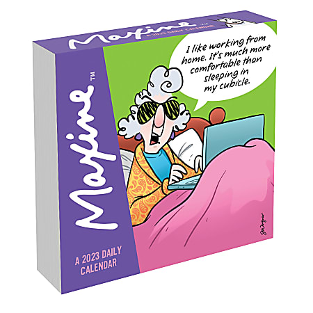 TF Publishing Humor Daily Desktop Calendar, 5-1/2" x 5-1/2", Maxine, January To December 2023