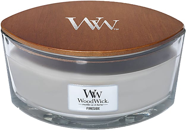 WoodWick Warm Wool - Ellipse Candle 