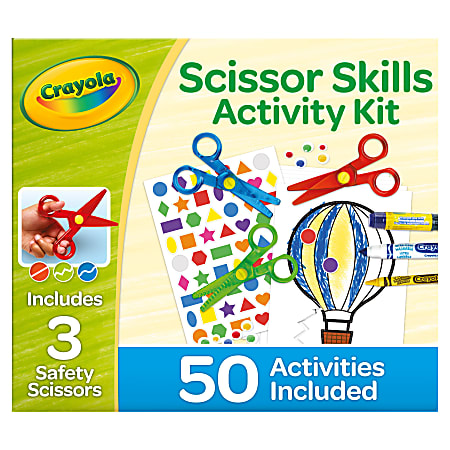 Crayola&reg; Scissor Skills Activity Kit, Kit Of 20 Pieces