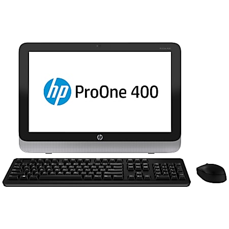 HP Business Desktop ProOne 400 G1 All-in-One Computer - Intel Core i3 (4th Gen) i3-4360T 3.20 GHz - 4 GB DDR3 SDRAM - 500 GB HHD - 21.5" 1920 x 1080 Touchscreen Display - Windows 8.1 Pro 64-bit - Desktop