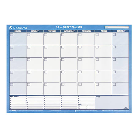 AT-A-GLANCE® Undated Monthly Wall Planner, 24" x 17",